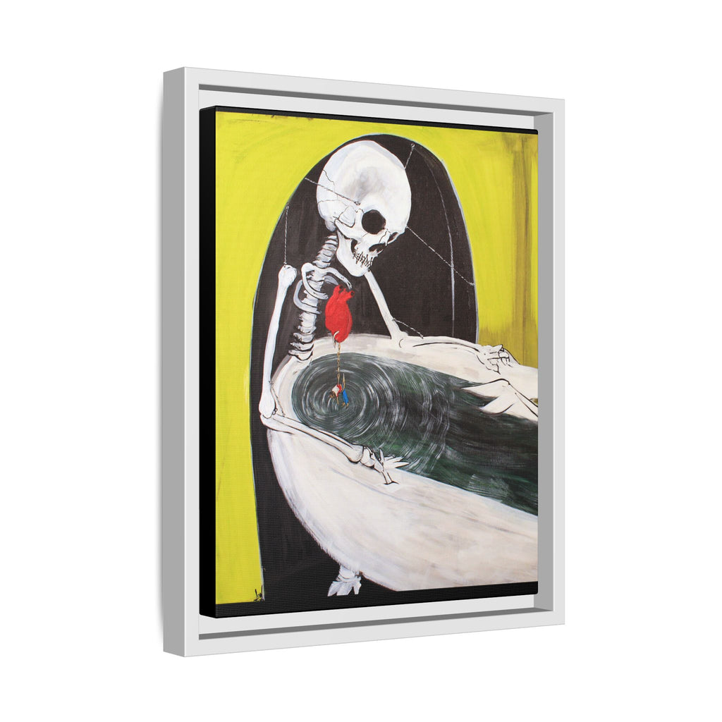 Broken Canvas Print by Larry White