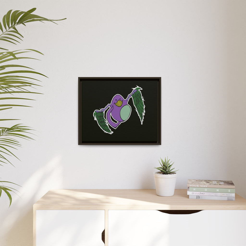 "Fly Guy" Framed Matte Canvas Art —By Larry White