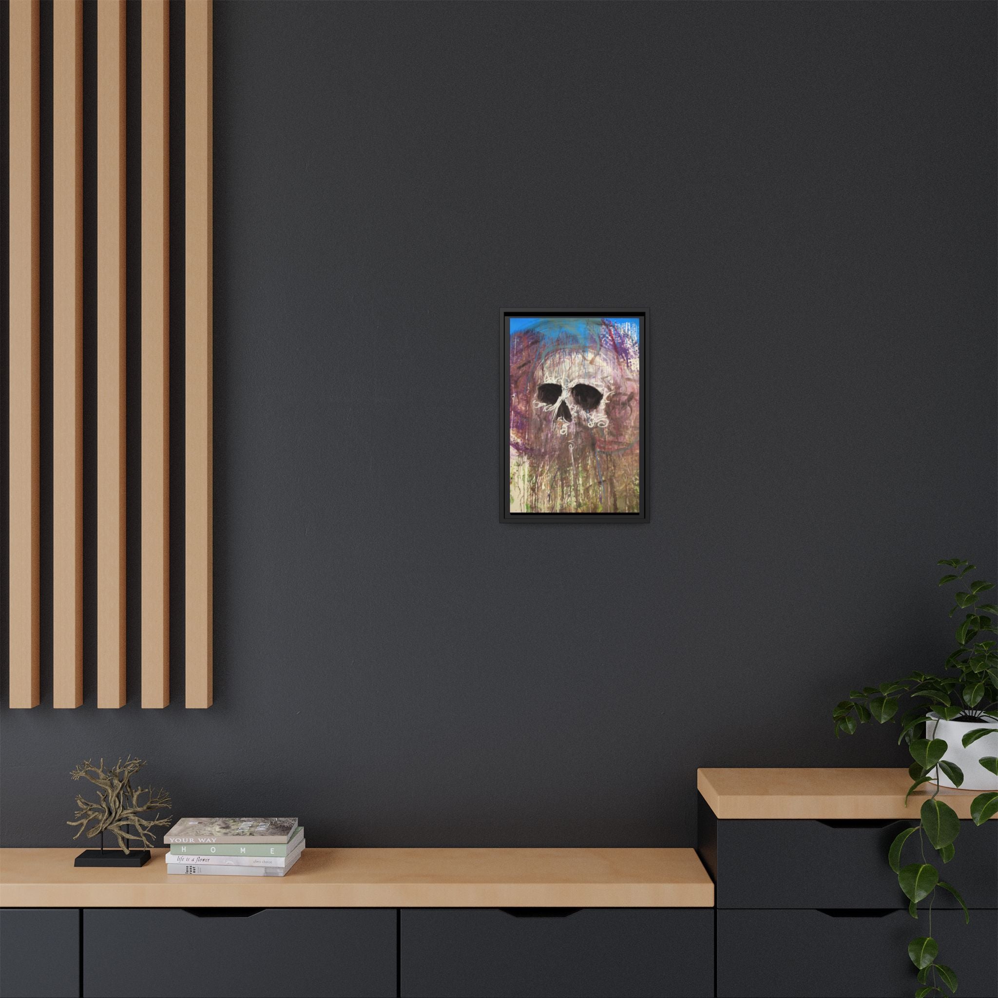 Arctic — Framed Matte Canvas print by Larry White