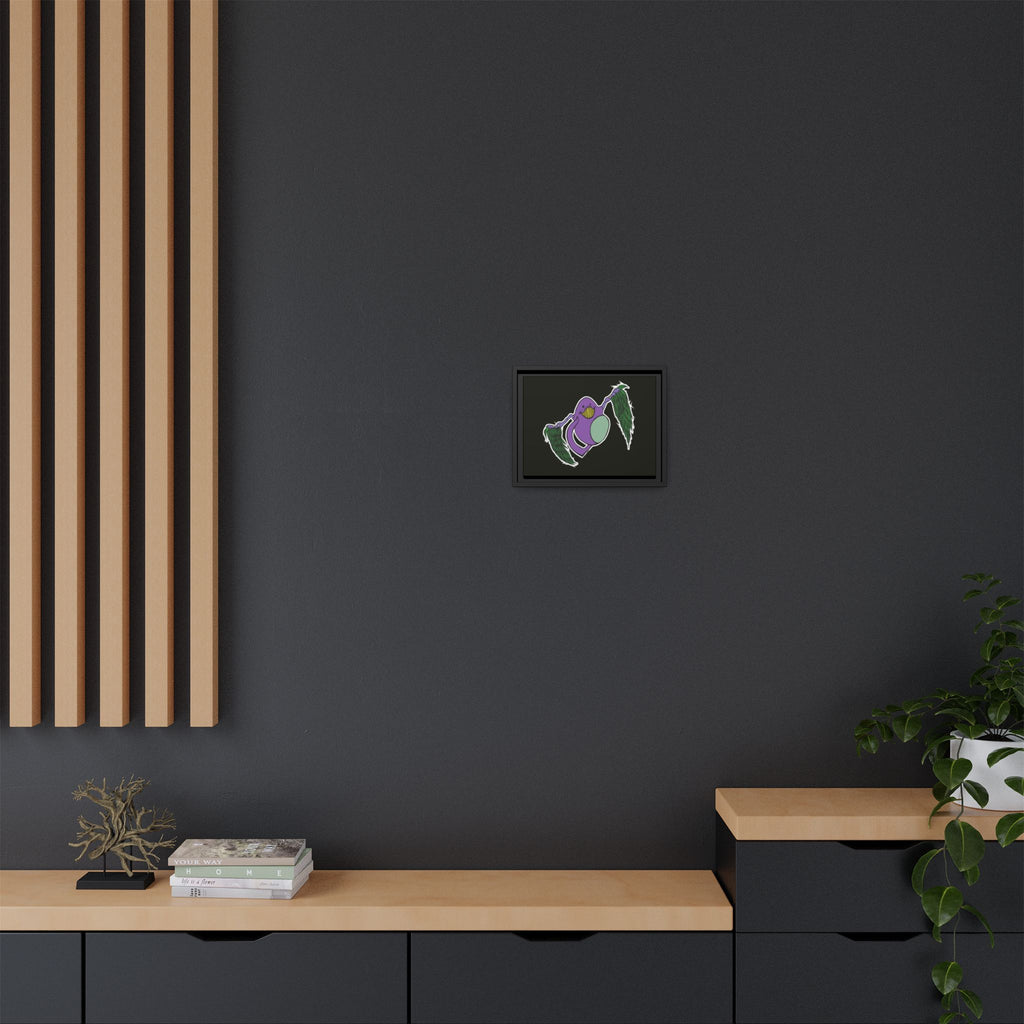 "Fly Guy" Framed Matte Canvas Art —By Larry White