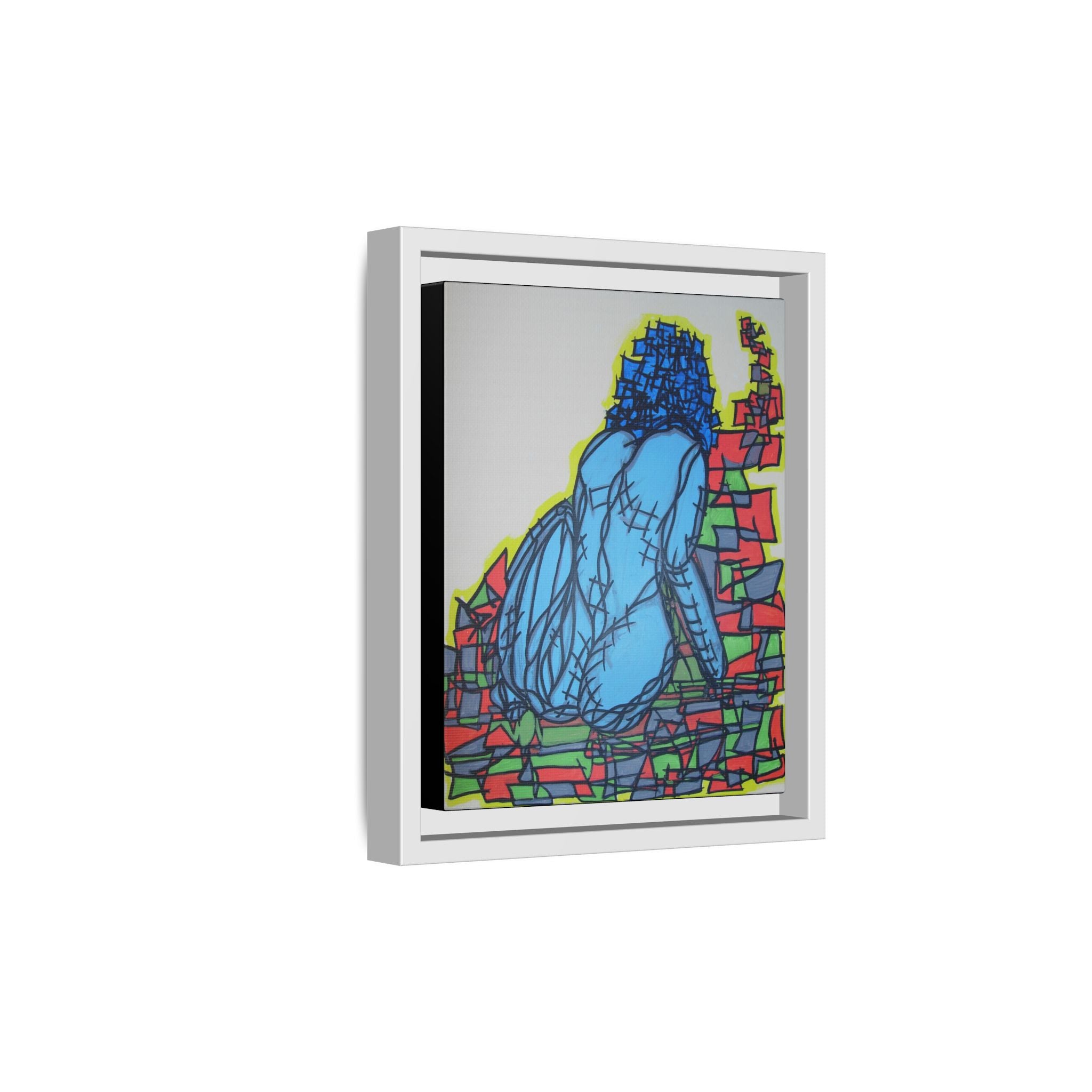 "Choosing sides"Canvas Print by Larry White