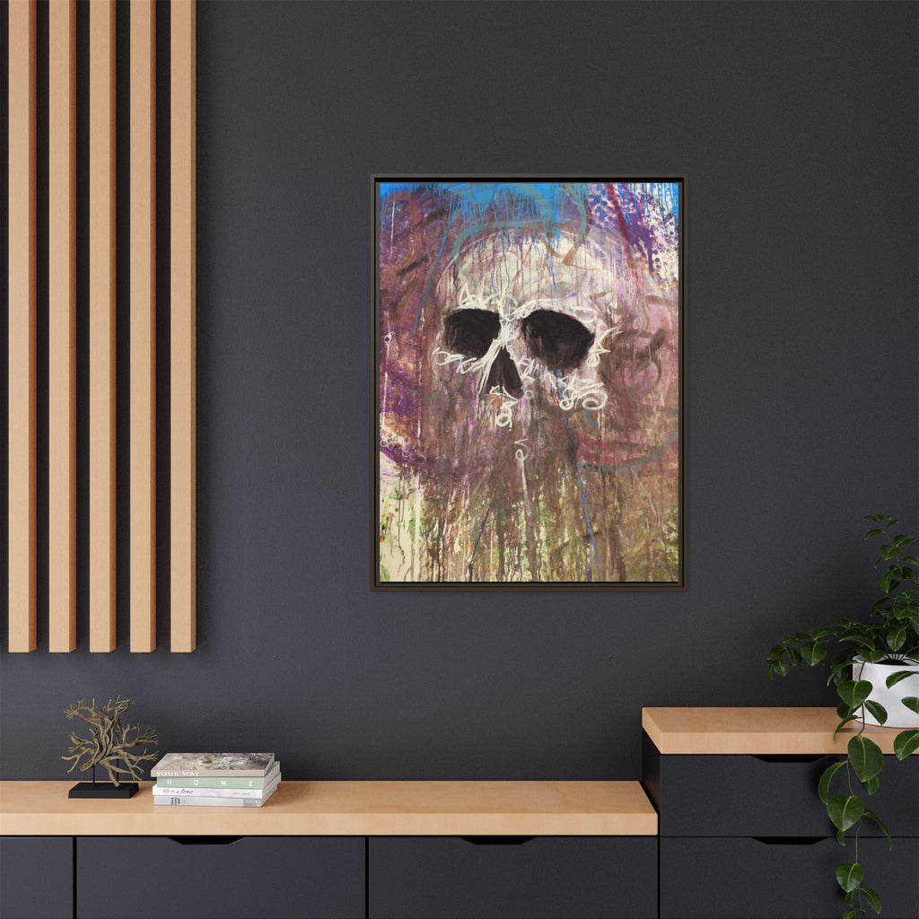 Arctic — Framed Matte Canvas print by Larry White