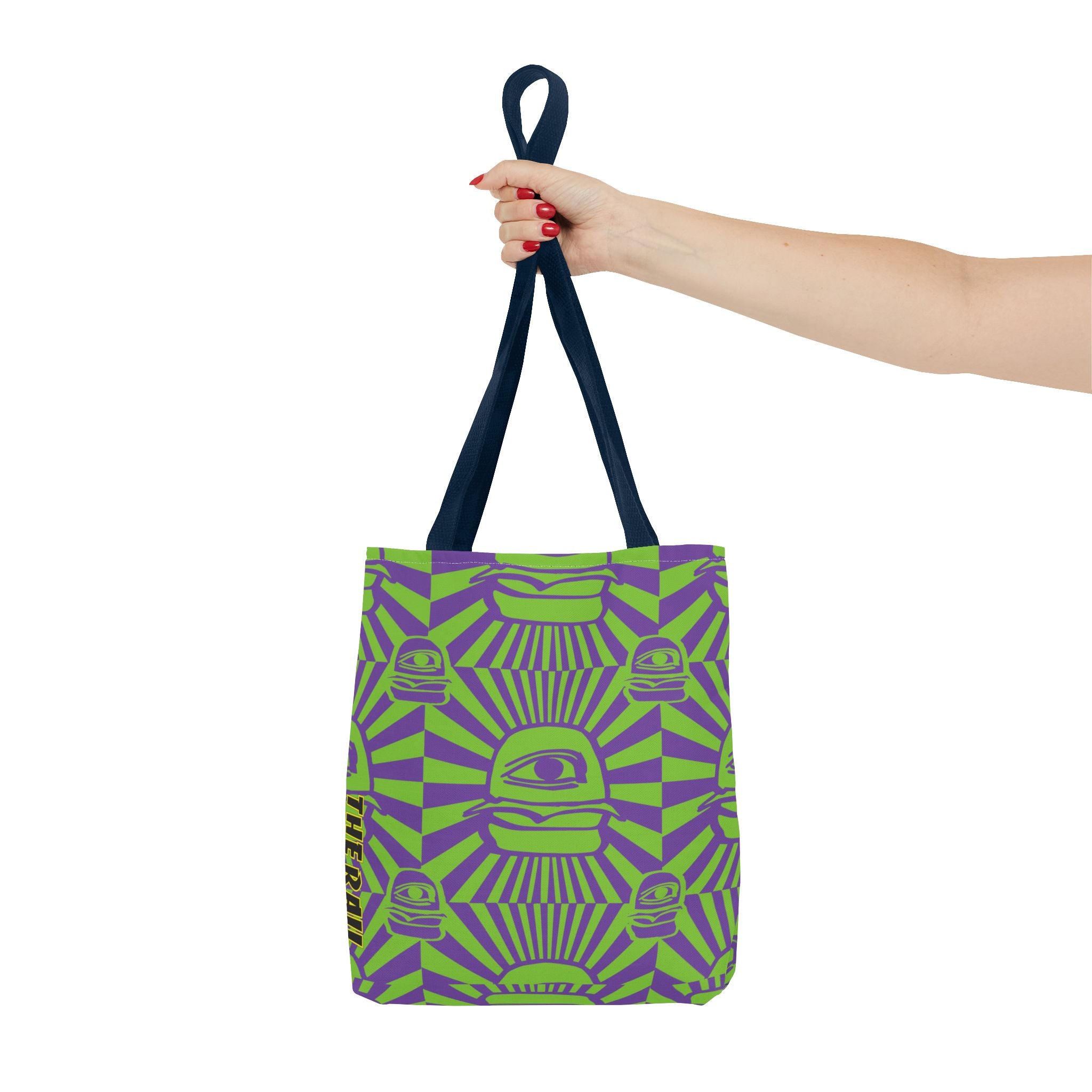 Groovy Eye-Catching Tote Bag - Perfect for Festivals & Everyday Use