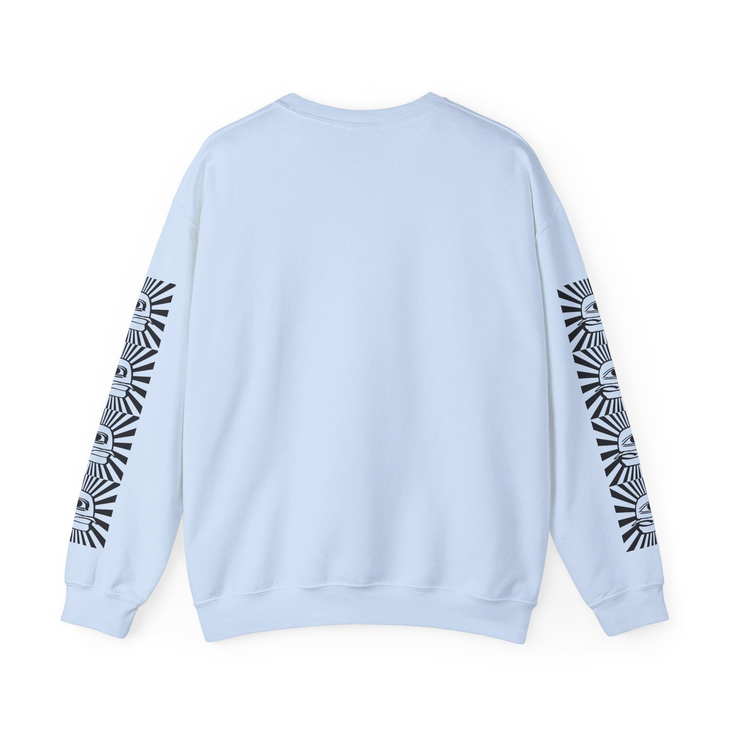 Crewneck Sweatshirt - The Rail All Seeing Eye Burger Design