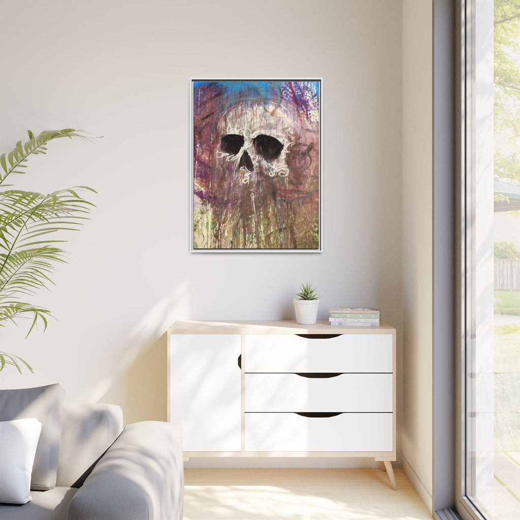 Arctic — Framed Matte Canvas print by Larry White