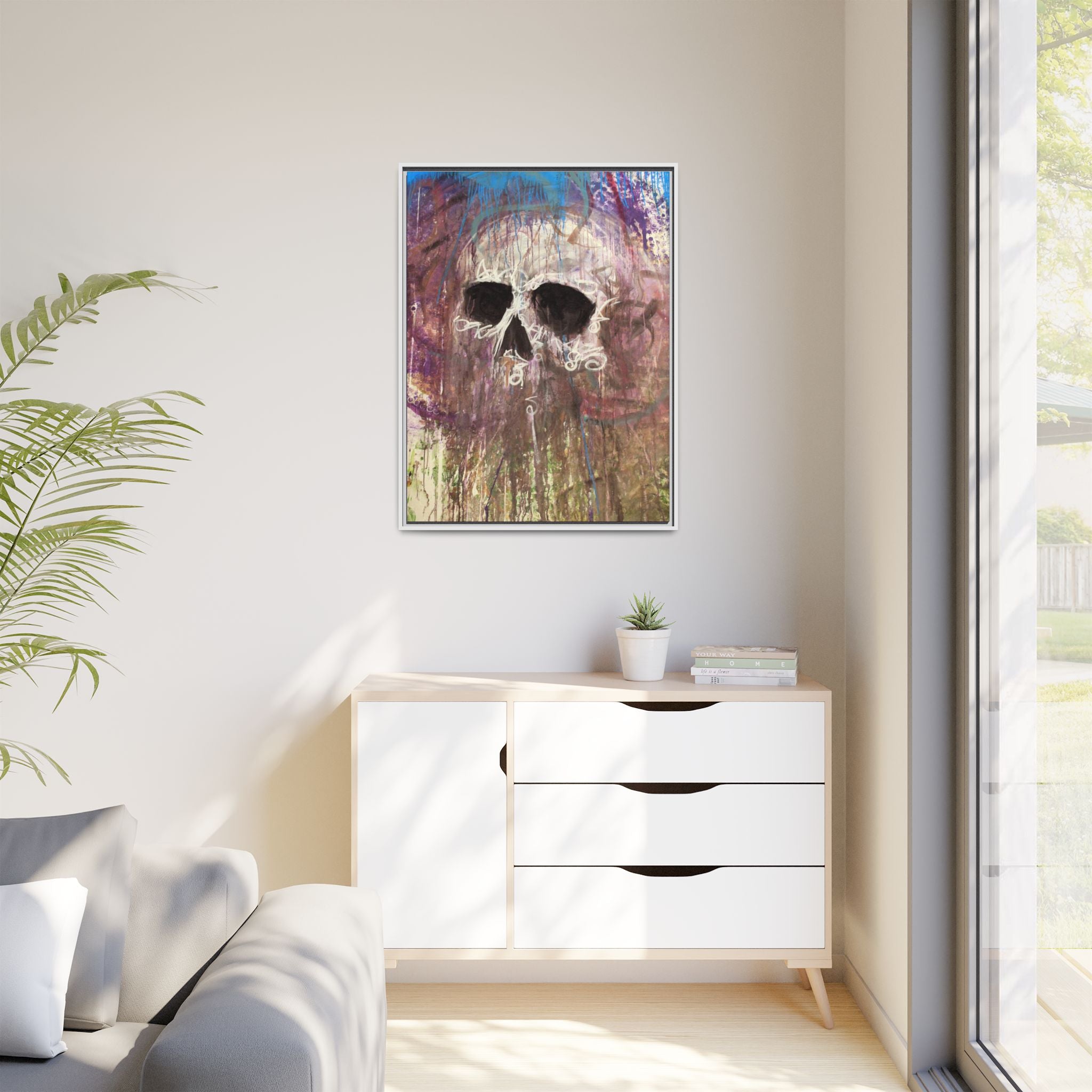 Arctic — Framed Matte Canvas print by Larry White