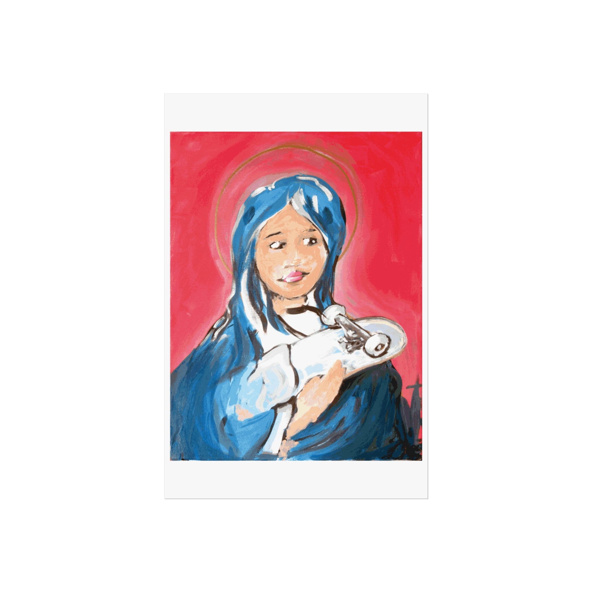 Immaculate Skateboard Faith Fine Art Poster