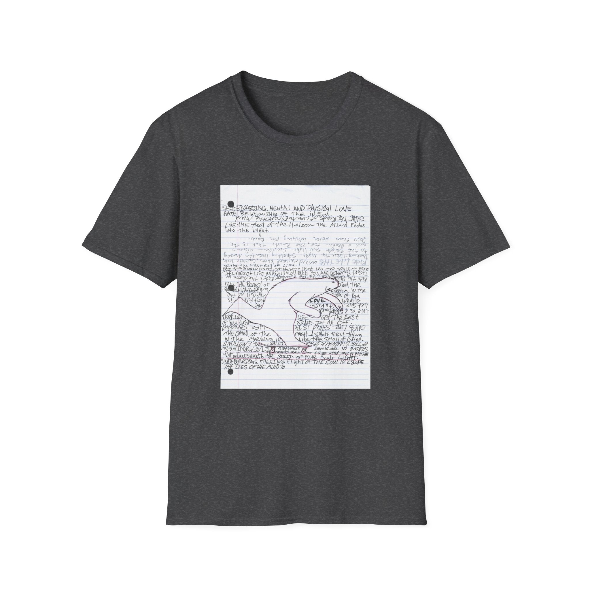 Life is a Skateboard Tee — Skateboarding Skate Tee (Buy Larry White)