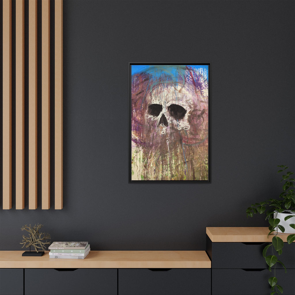 Arctic — Framed Matte Canvas print by Larry White
