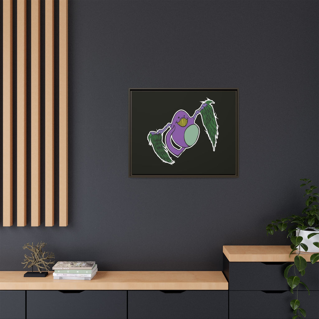 "Fly Guy" Framed Matte Canvas Art —By Larry White