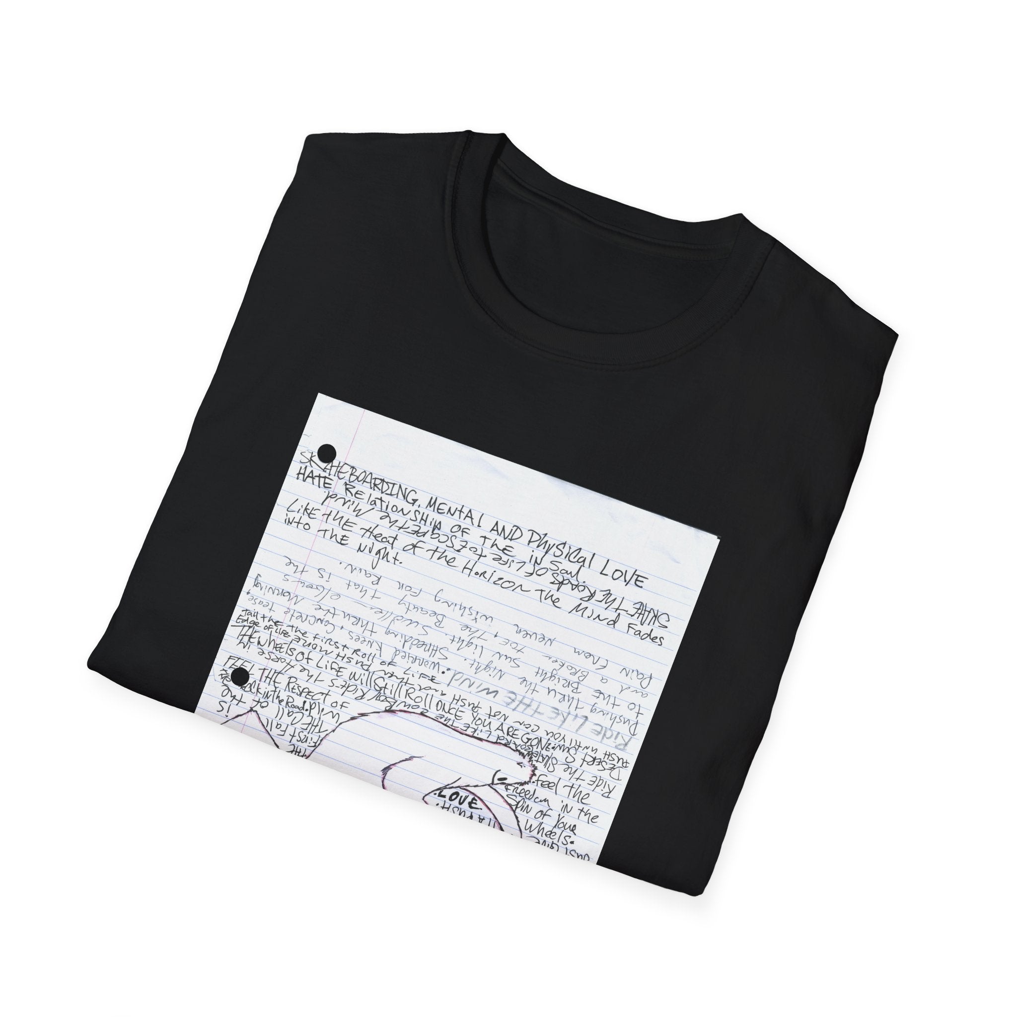 Life is a Skateboard Tee — Skateboarding Skate Tee (Buy Larry White)