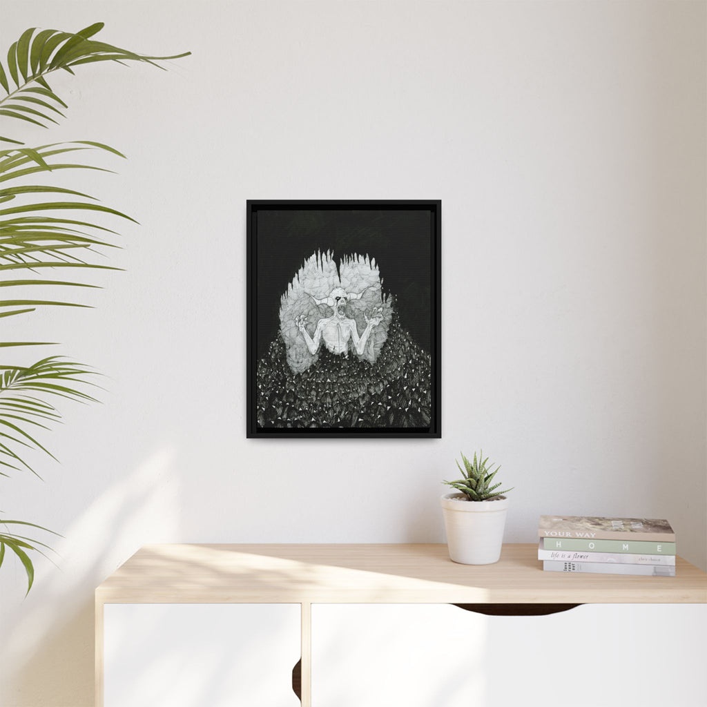 "The Fear" Canvas Print —by Larry White