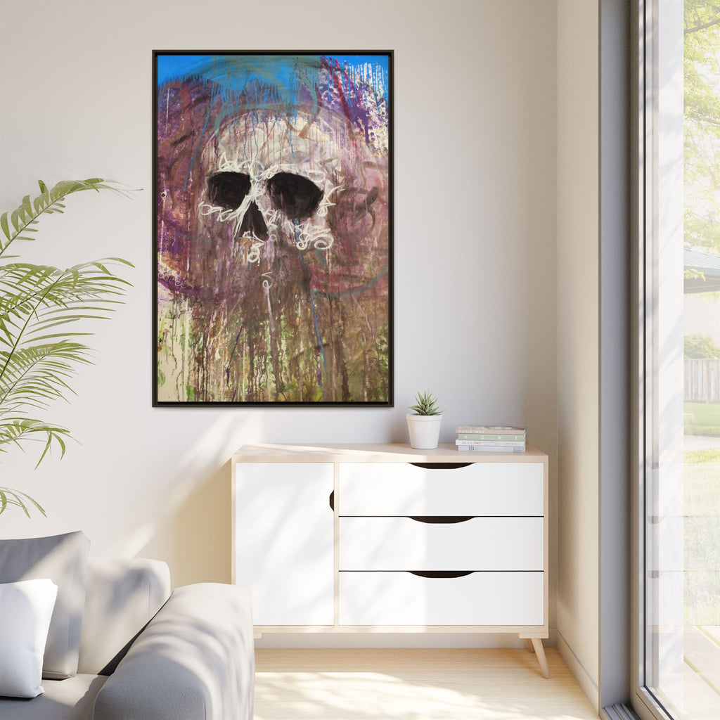 Arctic — Framed Matte Canvas print by Larry White