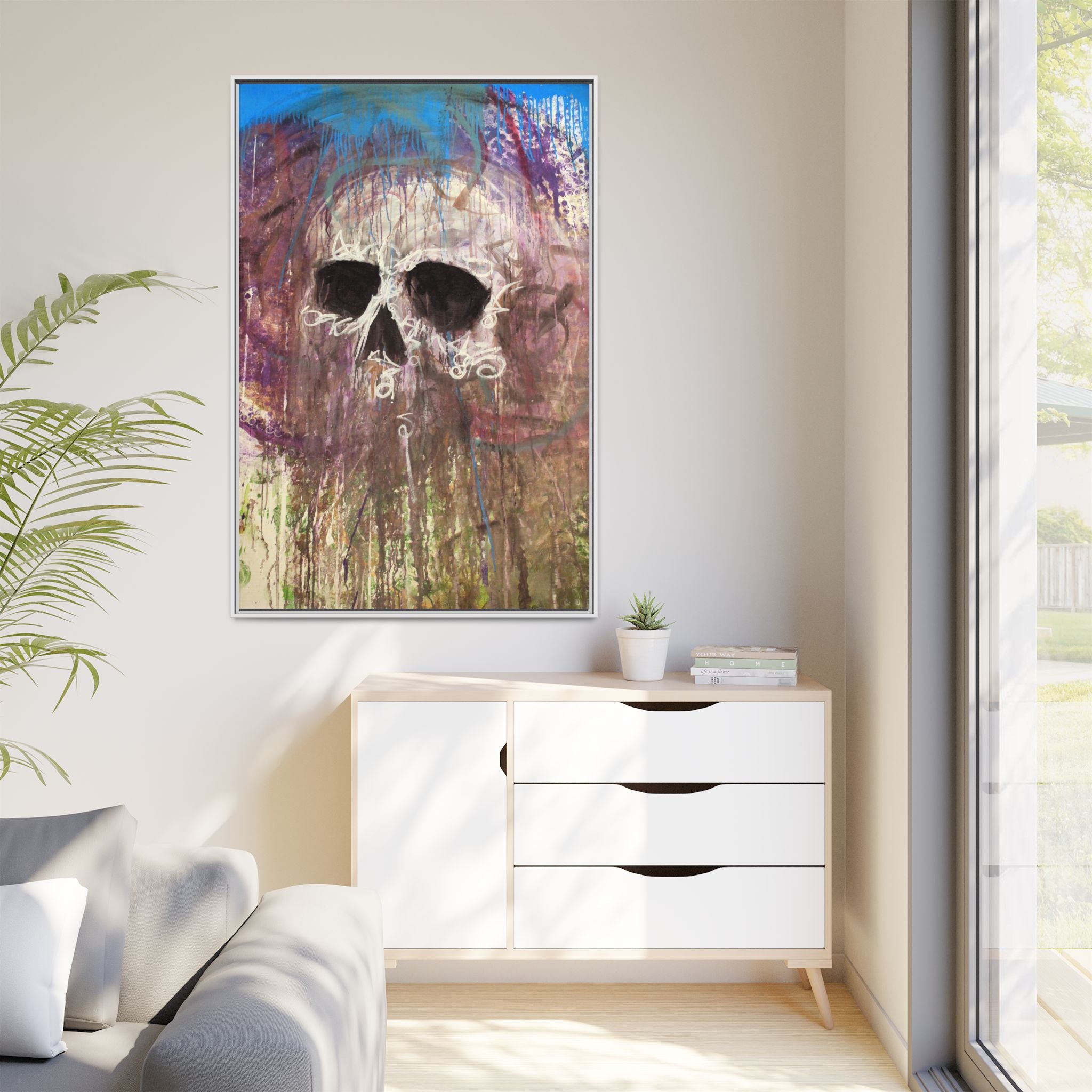 Arctic — Framed Matte Canvas print by Larry White