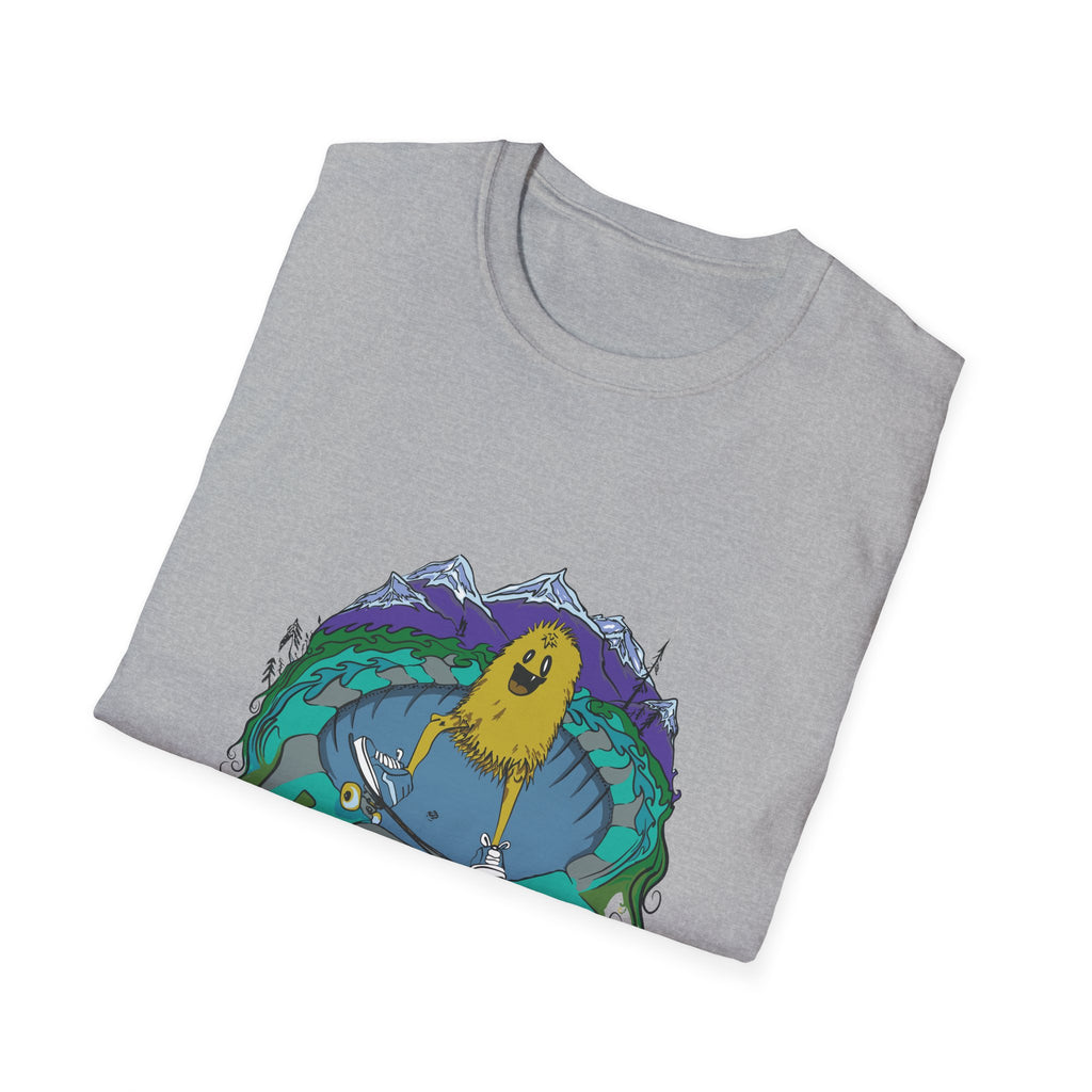Skate PNW Tee — Skateboard Graphic T-Shirt by Larry White