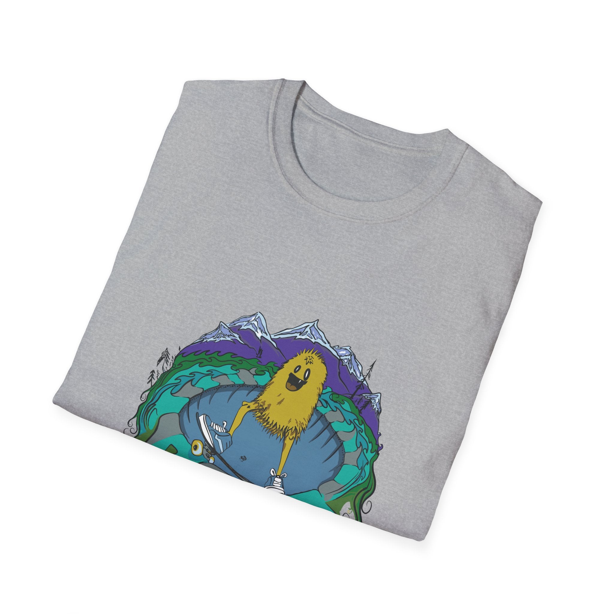 Skate PNW Tee — Skateboard Graphic T-Shirt by Larry White