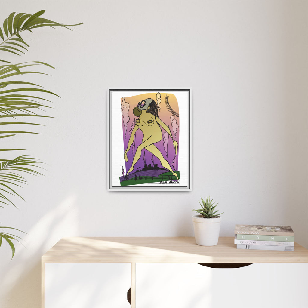 "Mother Nature"  Framed Canvas Print By Larry White