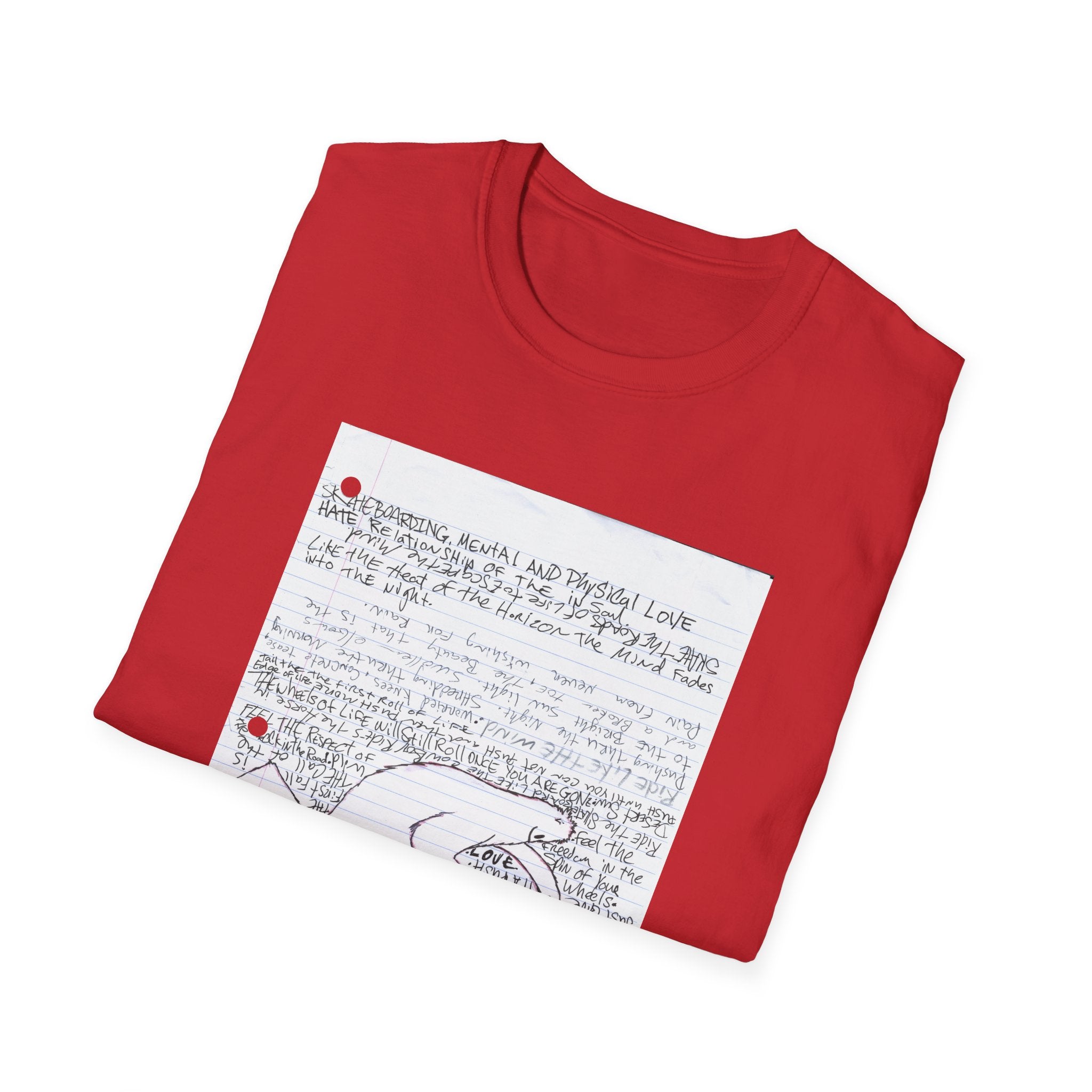 Life is a Skateboard Tee — Skateboarding Skate Tee (Buy Larry White)