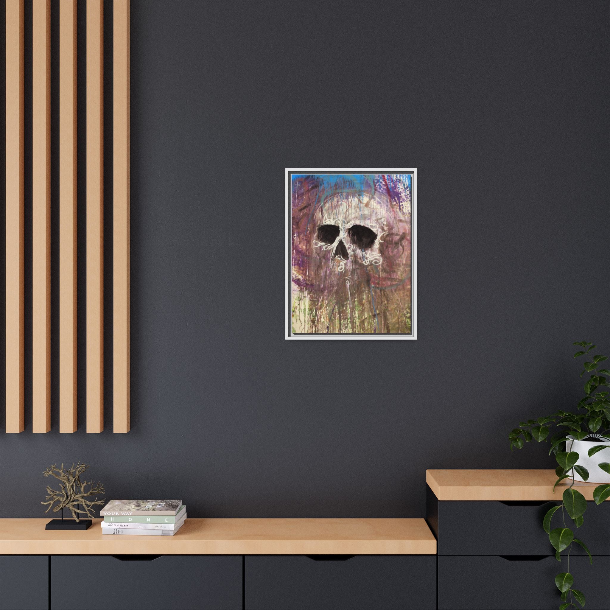 Arctic — Framed Matte Canvas print by Larry White