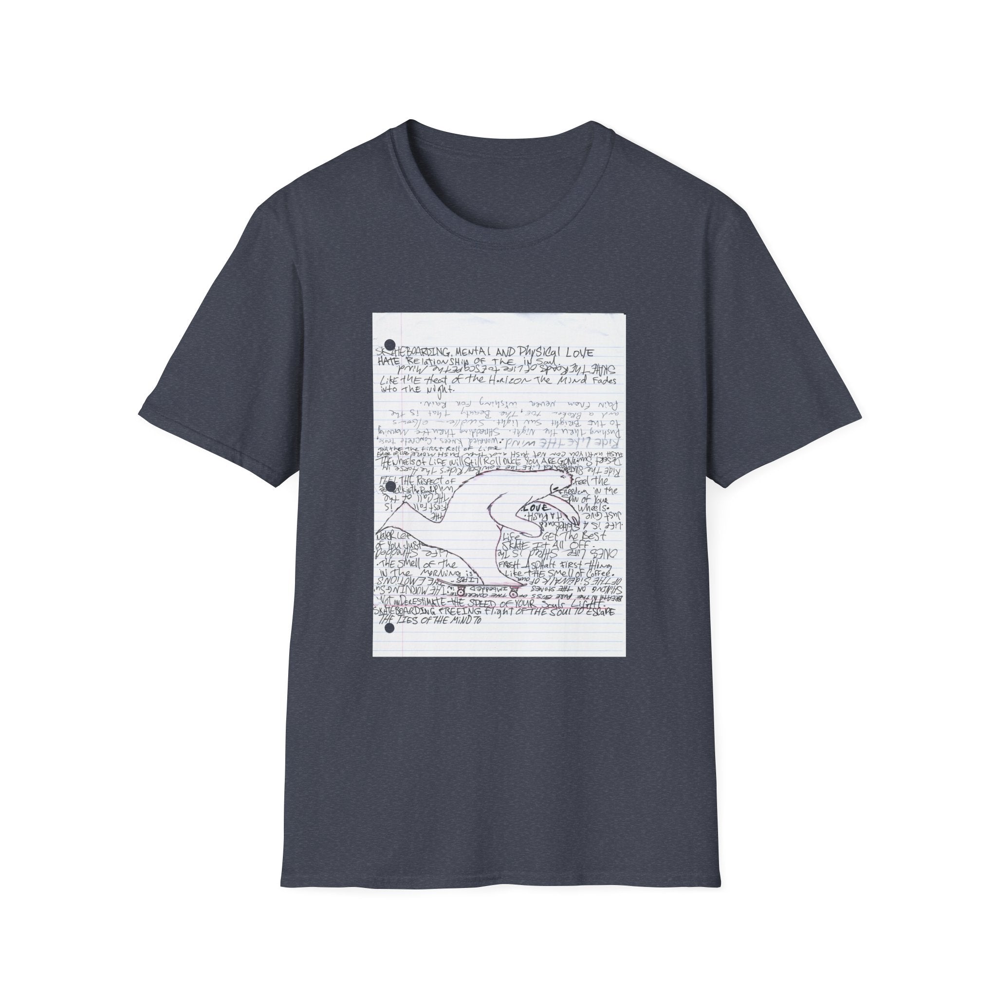 Life is a Skateboard Tee — Skateboarding Skate Tee (Buy Larry White)