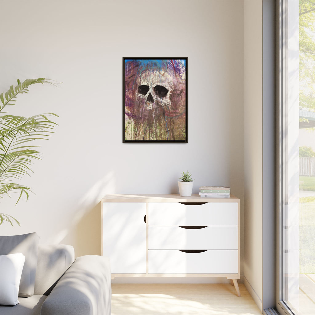 Arctic — Framed Matte Canvas print by Larry White