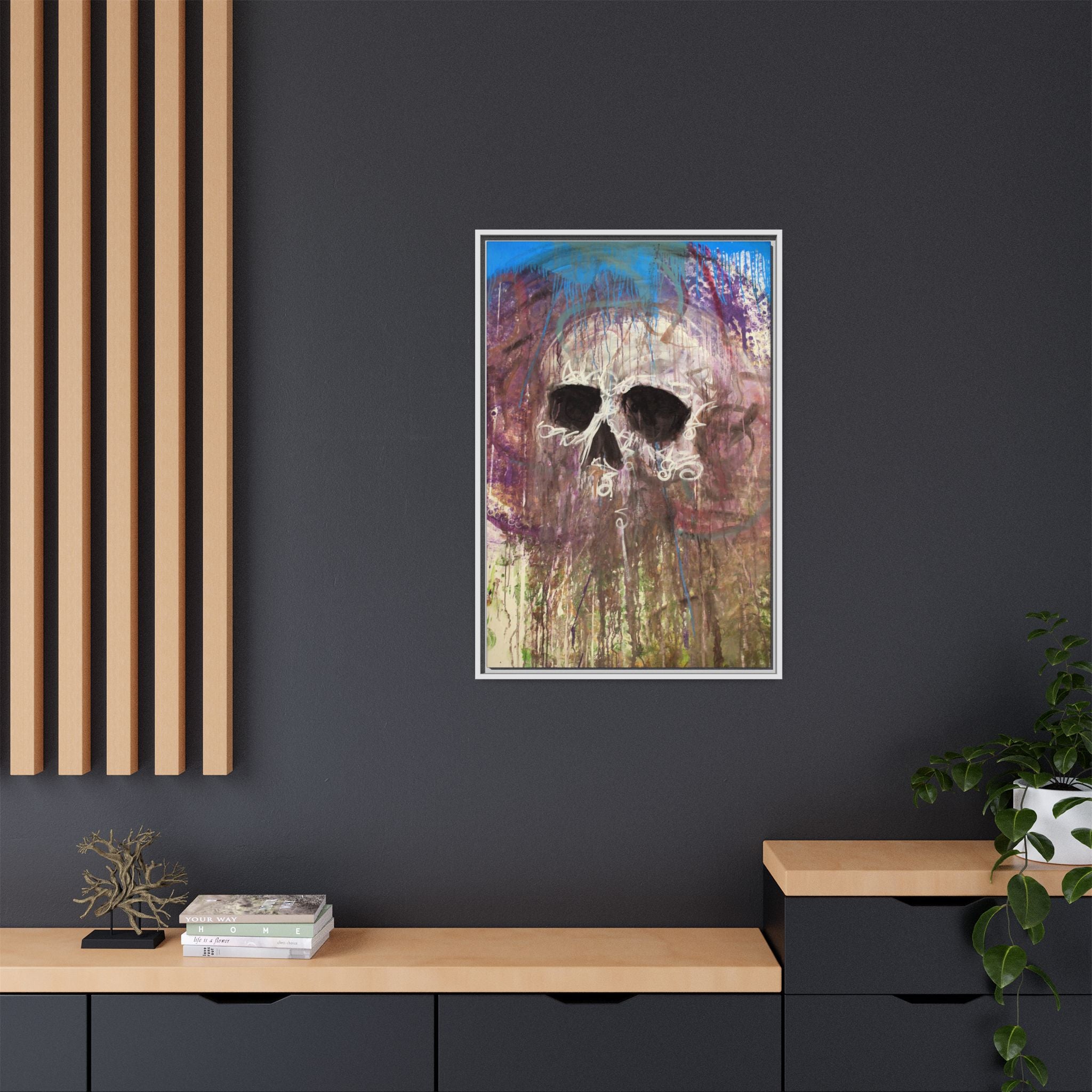 Arctic — Framed Matte Canvas print by Larry White