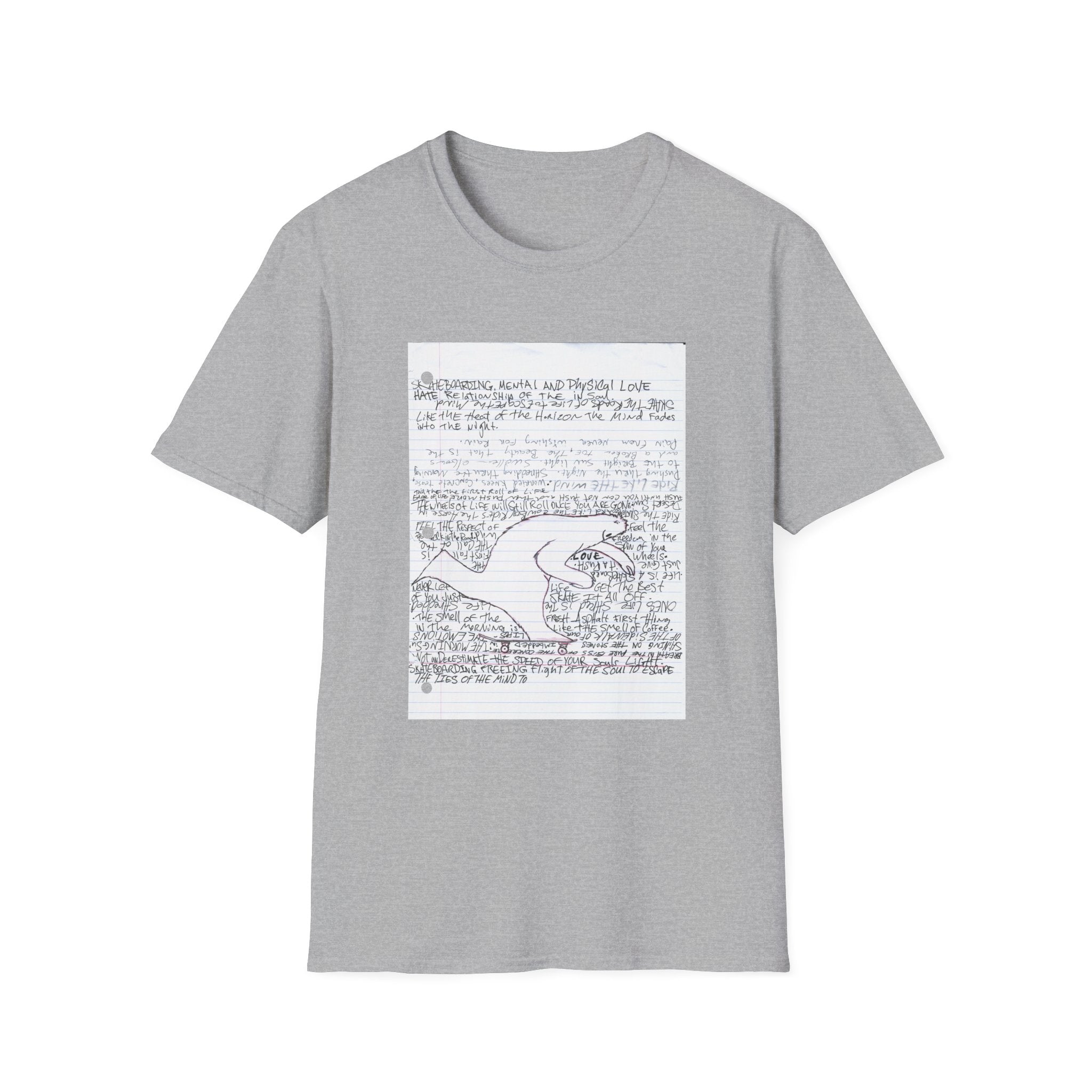 Life is a Skateboard Tee — Skateboarding Skate Tee (Buy Larry White)