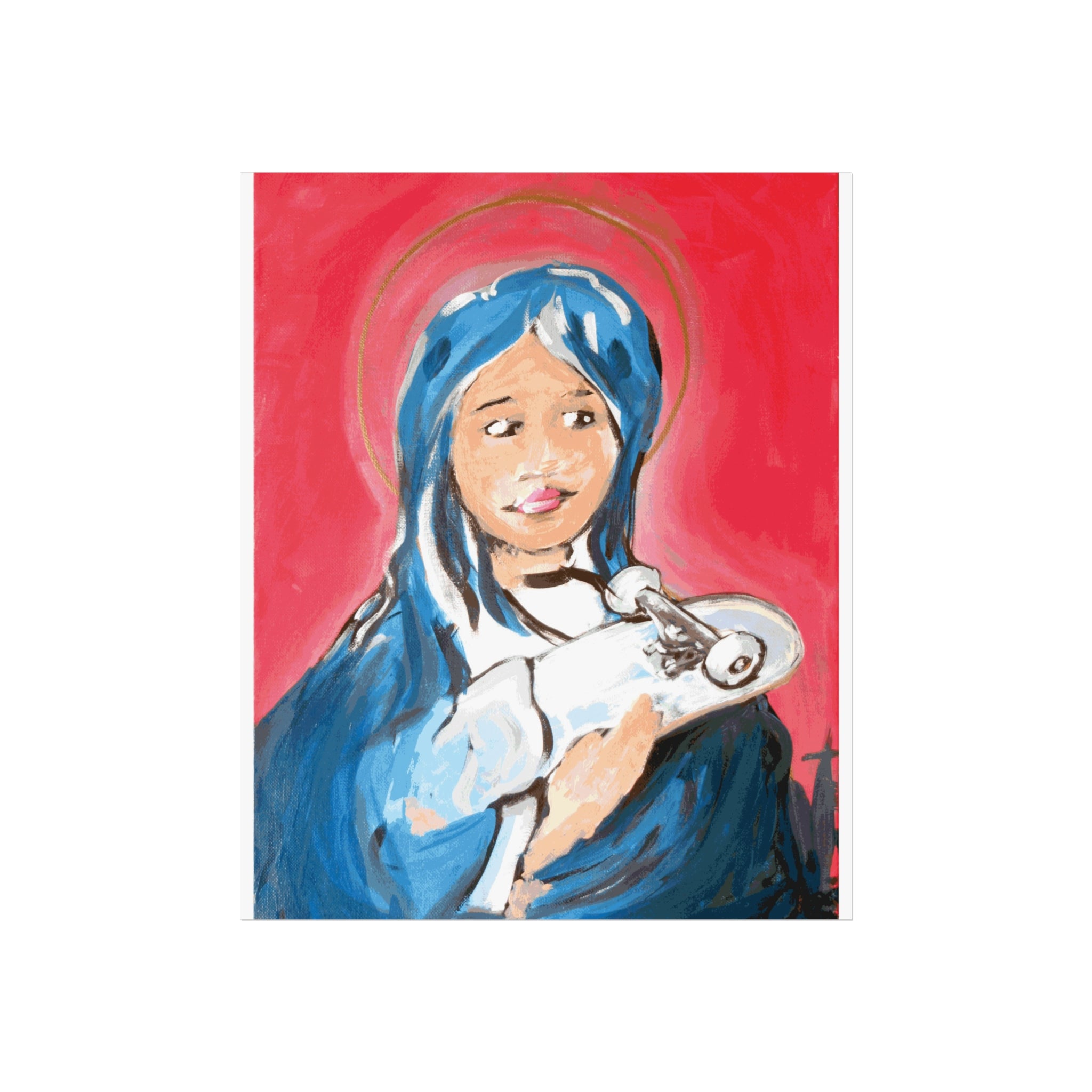 Immaculate Skateboard Faith Fine Art Poster