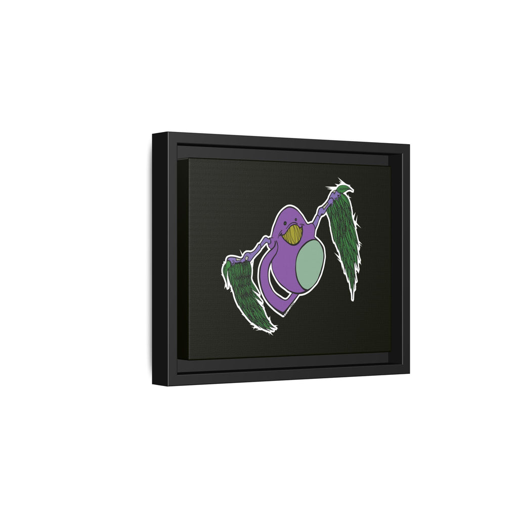 "Fly Guy" Framed Matte Canvas Art —By Larry White