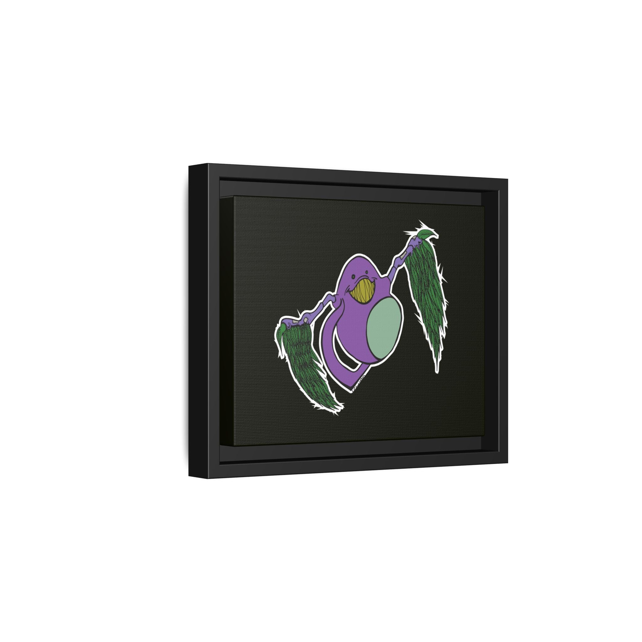 "Fly Guy" Framed Matte Canvas Art —By Larry White