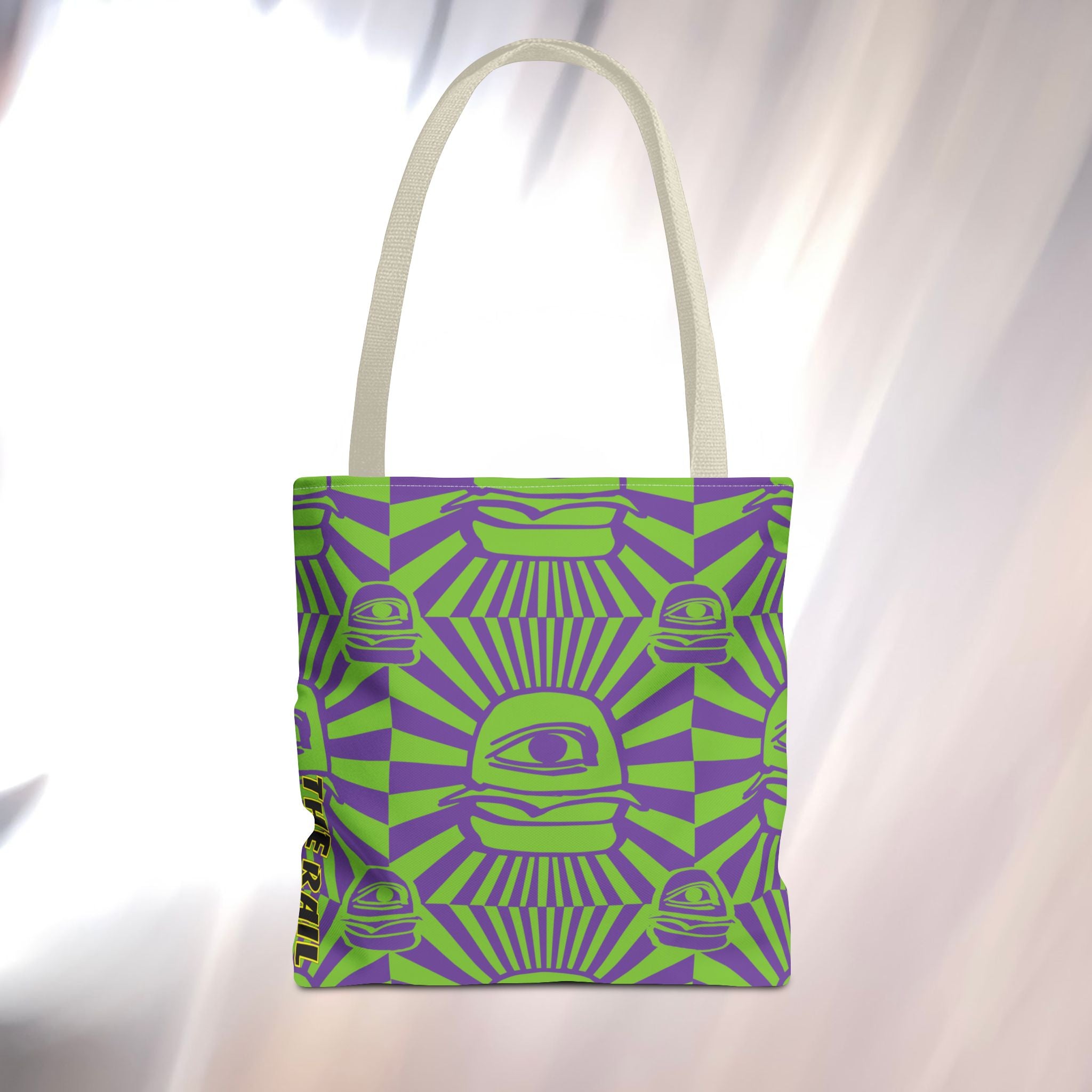 Groovy Eye-Catching Tote Bag - Perfect for Festivals & Everyday Use