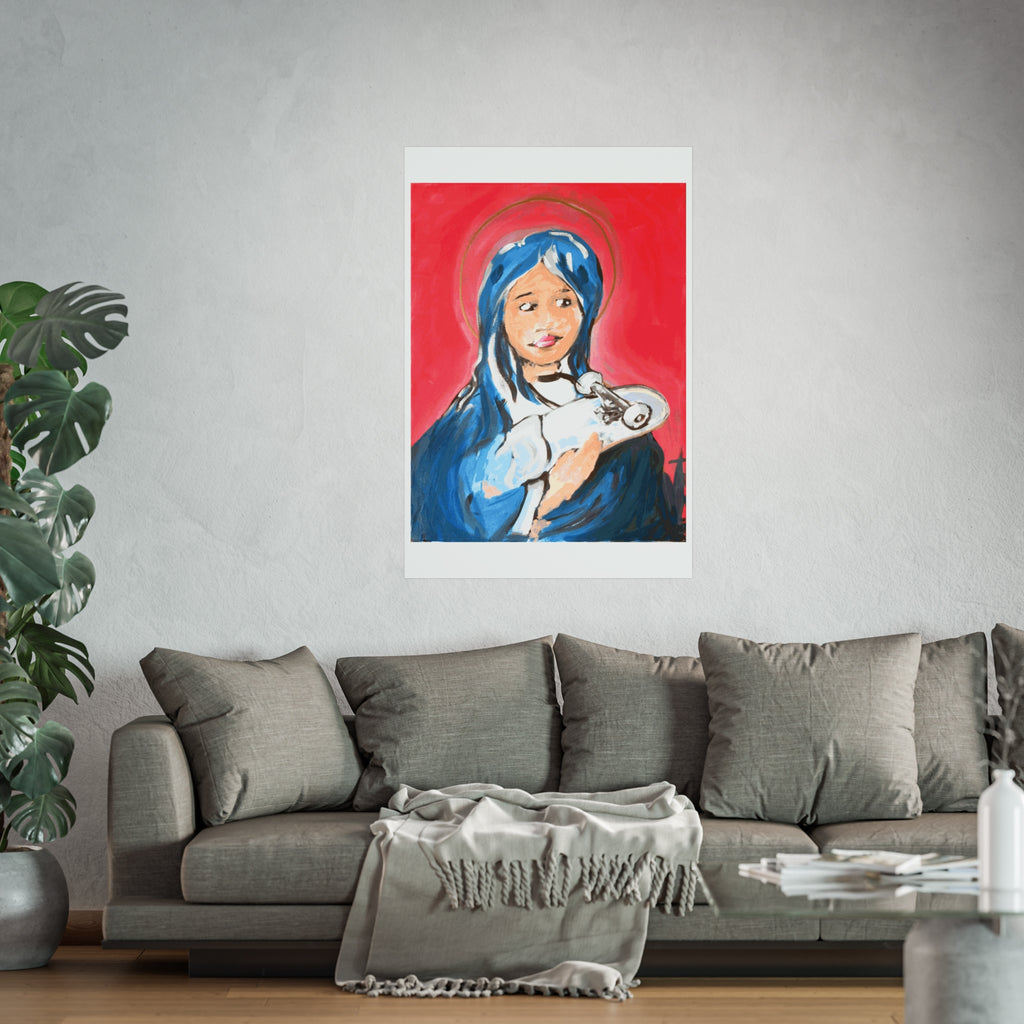 Immaculate Skateboard Faith Fine Art Poster