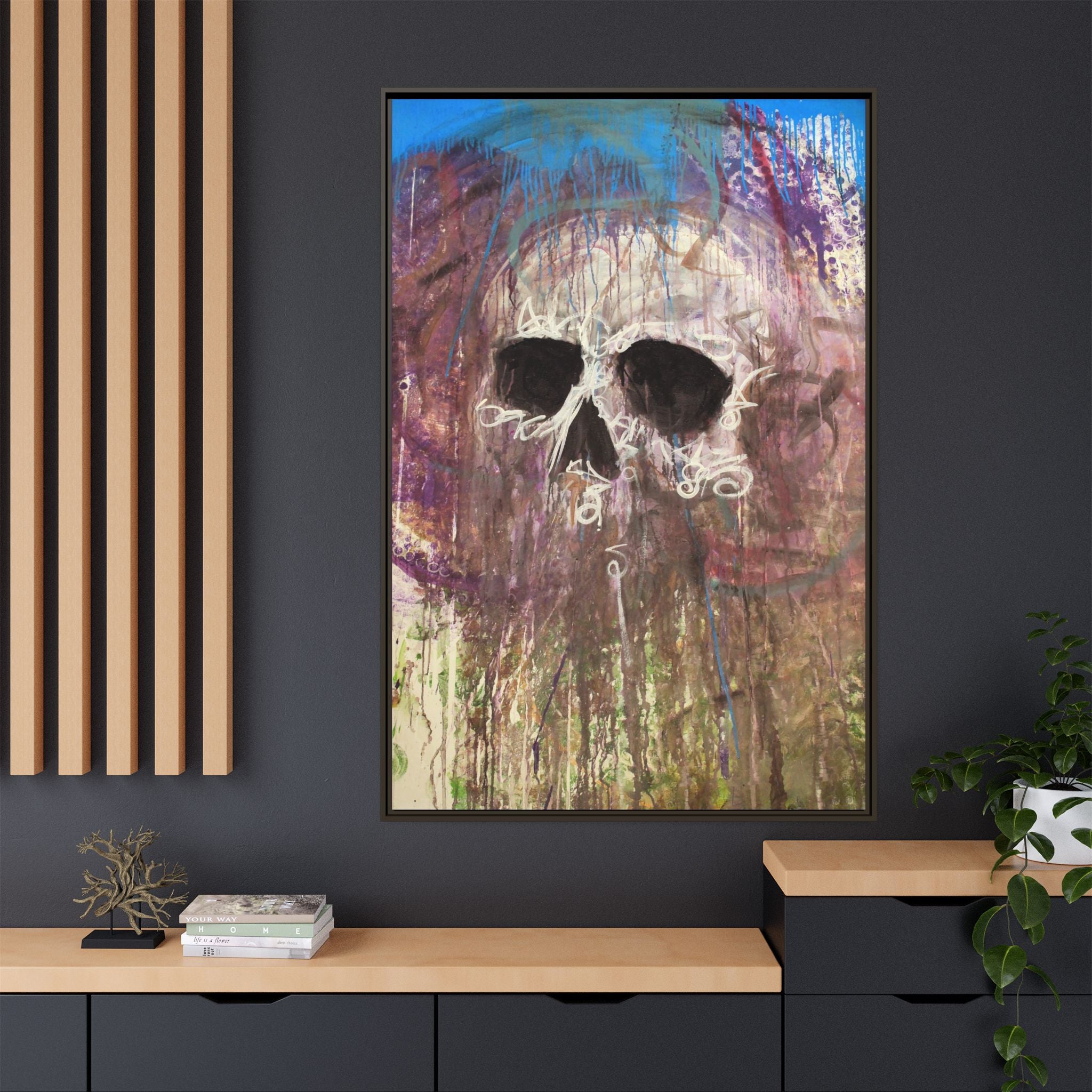 Arctic — Framed Matte Canvas print by Larry White