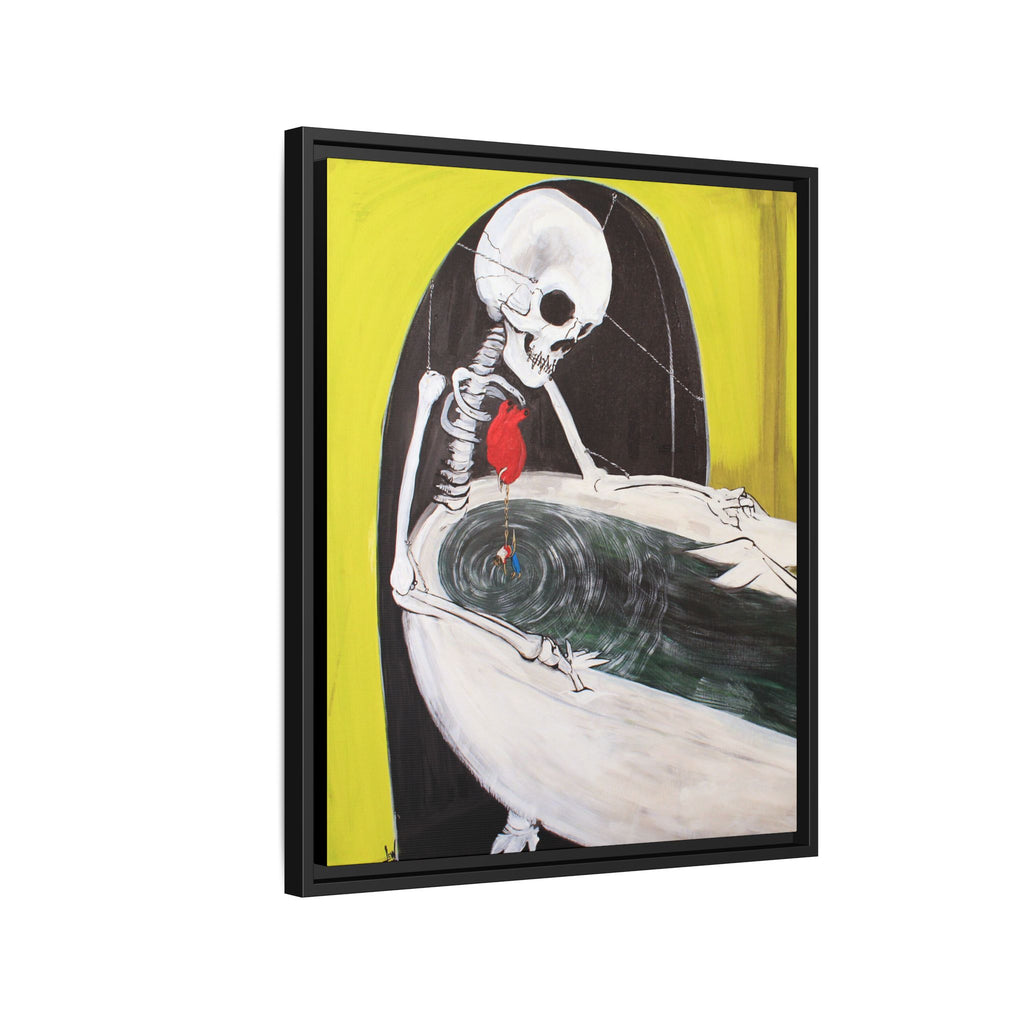 Broken Canvas Print by Larry White